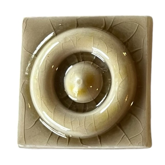 Ceramic tile refrigerator magnets - set of 4 - Picture 5 of 7